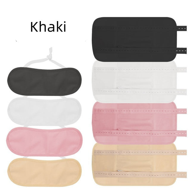 Reusable Castor Oil Pack Elastic Belt Suit – Waist & Neck Bag Set, 4 Colors