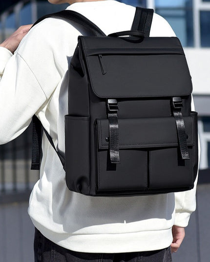 Men's Minimalist Waterproof Travel Backpack – 36–55L, Nylon, 3 Colors