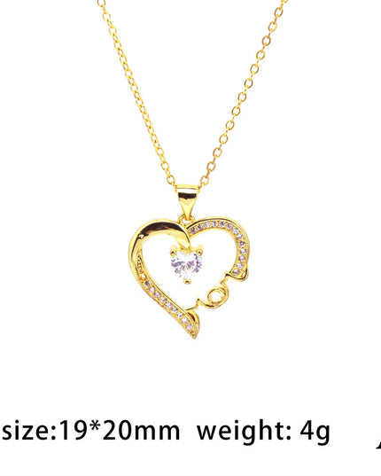 MAMA Rhinestone Necklace | Mother's Day Gift