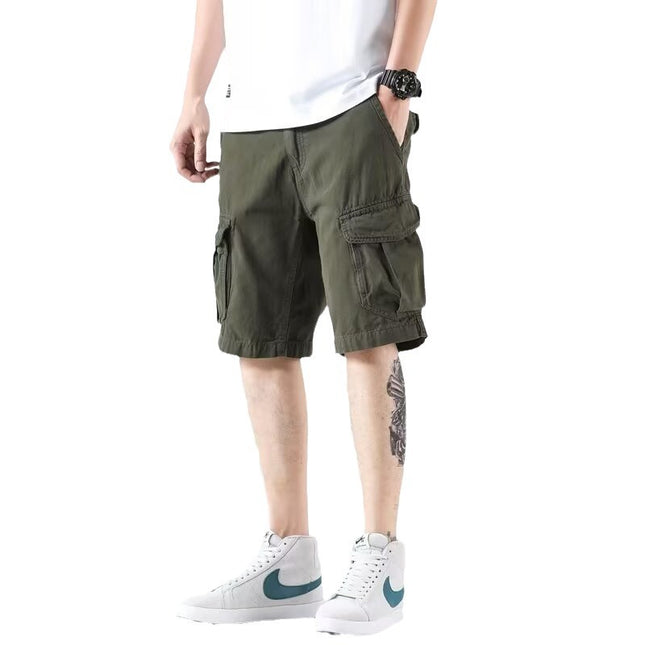 Men's Cargo Overalls Shorts – Relaxed Fit, Summer Ready