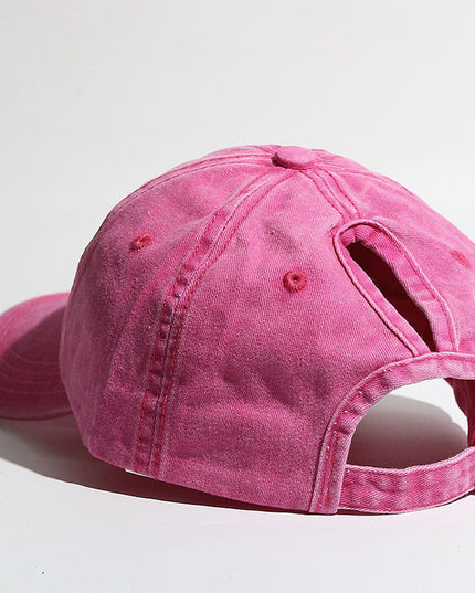 Washable  Baseball Cap for Women - Spring/Summer
