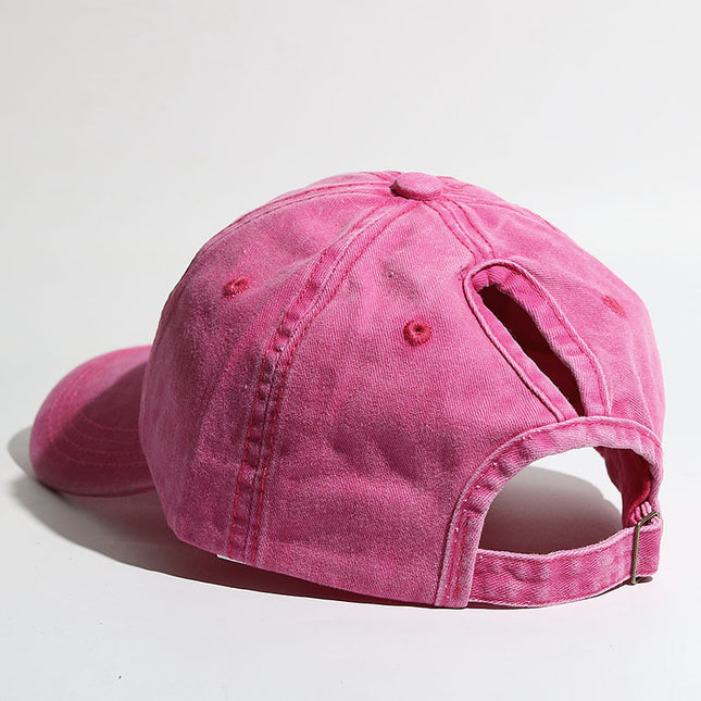Washable  Baseball Cap for Women - Spring/Summer