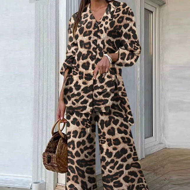 Women's Casual Shirt & Trousers Set
