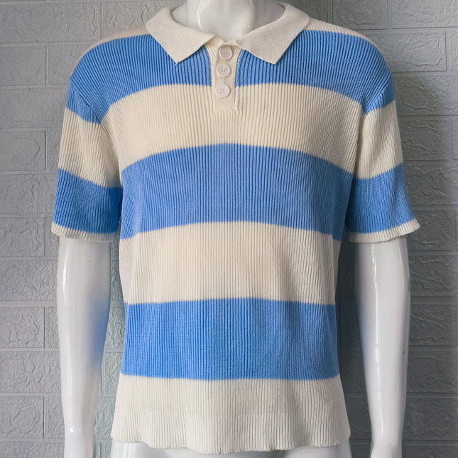 Men's Short-Sleeve Color-Block Shirt– Slim Fit