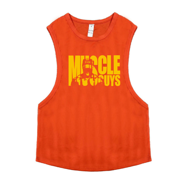 Men's Fast-Dry Gym Exercise Vest – Loose Fit, 6 Colors, M–XXL