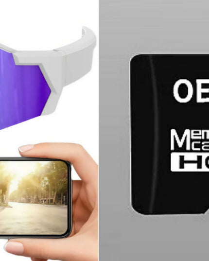 AI Smart Riding Glasses with Built-In Camera – Multiple Lens Types & Storage Options