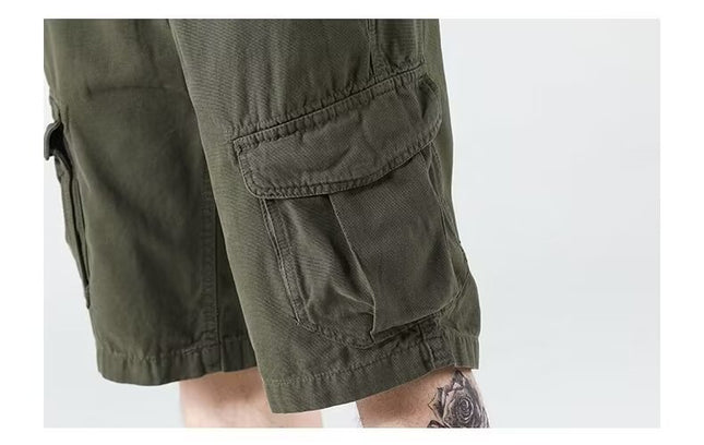 Men's Cargo Overalls Shorts – Relaxed Fit, Summer Ready