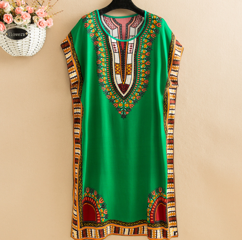 Women's 3D Floral Hooded Dress – Cotton Silk, 10 Colors, One Size