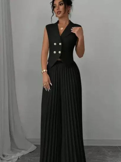 Long-Sleeve Top & Trousers Set
