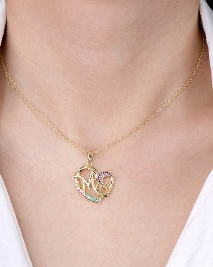 MAMA Rhinestone Necklace | Mother's Day Gift