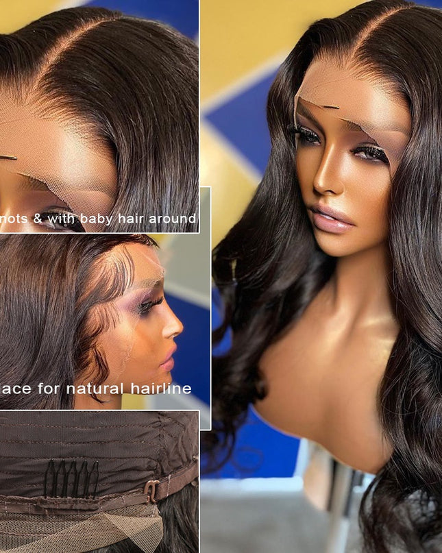 Body Wave Lace Front Wig – 100% Human Hair | 4x4 & 13x4 Lace