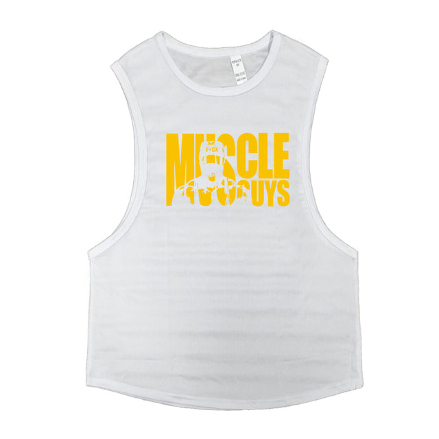 Men's Fast-Dry Gym Exercise Vest – Loose Fit, 6 Colors, M–XXL