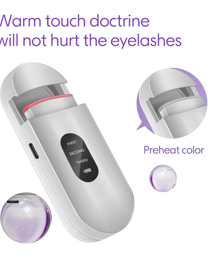 Portable Electric Heated Eyelash Curler (Smart Design)